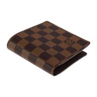 LOUIS VUITTON ルイ ヴィトン 二つ折り財布 N61675 ダミエキ【本物保証】