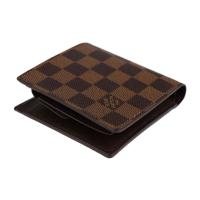 LOUIS VUITTON ルイ ヴィトン 二つ折り財布 N61675 ダミエキ【本物保証】