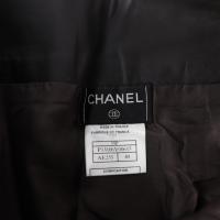 CHANEL シャネル ロングスカート P13106 レザー ブラウン 【本物保証】