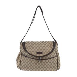 GUCCI グッチ ショルダーバッグ 123326 GGキャンバス レザー ベー【本物保証】