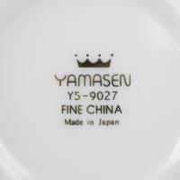 YAMASEN ヤマセン 食器 Fine China 磁器 ホワイト ゴールド 【本物保証】