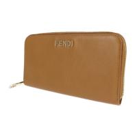 FENDI フェンディ 長財布 8M0024 レザー ブラウン系 【本物保証】