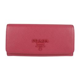 PRADA プラダ 二つ折り財布 1MH132 レザー PEONIA 【本物保証】