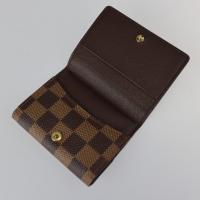 LOUIS VUITTON ルイ ヴィトン 二つ折り財布 N62925 ダミエキ【本物保証】