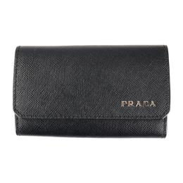 PRADA プラダ キーケース レザー ブラック 【本物保証】