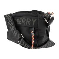 BURBERRY バーバリー ショルダーバッグ 8025669 ナイロン ブラッ【本物保証】