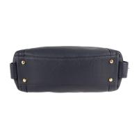 COACH コーチ トートバッグ 57125 レザー ネイビー ゴールド金具【本物保証】