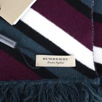 BURBERRY バーバリー マフラー 407535 ウール カシミヤ グリーン【本物保証】