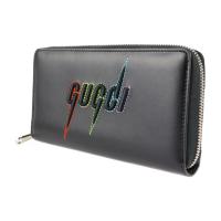 GUCCI グッチ 長財布 597677 レザー ブラック 【本物保証】