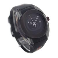 GUCCI グッチ 腕時計 137.1 ステンレススチール ラバー ブラック 【本物保証】