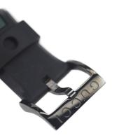 GUCCI グッチ 腕時計 137.1 ステンレススチール ラバー ブラック 【本物保証】