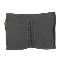 HERMES エルメス セカンドバッグ キャンバス グレー 【本物保証】