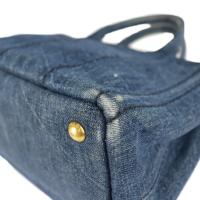 PRADA プラダ トートバッグ B2439G デニム ブルー 【本物保証】