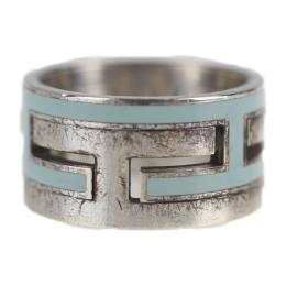 HERMES エルメス リング・指輪 49 シルバー925 シルバー ライトブル【本物保証】