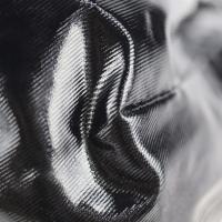 TOD’S トッズ ハンドバッグ PVCコーティングキャンバス レザー ブラック【本物保証】