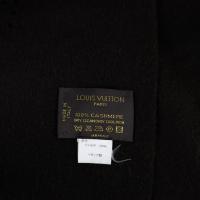 LOUIS VUITTON ルイ ヴィトン マフラー カシミヤ ダークブラウン 【本物保証】