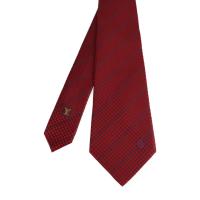 LOUIS VUITTON ルイ ヴィトン ネクタイ シルク レッド 【本物保証】