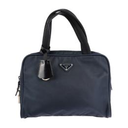 PRADA プラダ ハンドバッグ B8495 ナイロン ネイビー ブラック【本物保証】