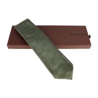 LOUIS VUITTON ルイ ヴィトン ネクタイ シルク カーキ 【本物保証】