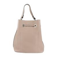 Furla フルラ ショルダーバッグ レザー ピンクベージュ系 ゴールド金具【本物保証】