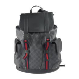 GUCCI グッチ リュック・デイパック 495563 PVC カーフレザー グ【本物保証】