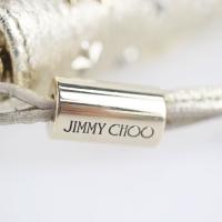 JIMMY CHOO ジミーチュウ 長財布 0C6061 レザー ゴールド 【本物保証】