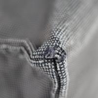 HERMES エルメス トートバッグ キャンバス グレー シルバー金具【本物保証】