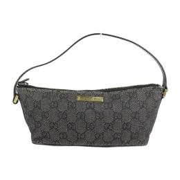 GUCCI グッチ ハンドバッグ 07198 2123 GGデニム ブラック ゴ【本物保証】