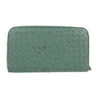 BOTTEGAVENETA ボッテガヴェネタ 長財布 114076 レザー グリ【本物保証】