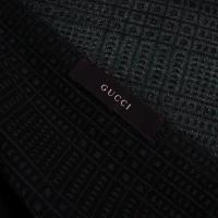 GUCCI グッチ ストール ウール グリーン ブラック【本物保証】