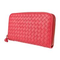 BOTTEGAVENETA ボッテガヴェネタ 長財布 114076 レザー レッ【本物保証】