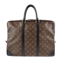 LOUIS VUITTON ルイ ヴィトン ビジネスバッグ M53361 PVC【本物保証】