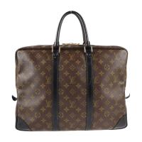 LOUIS VUITTON ルイ ヴィトン ビジネスバッグ M53361 PVC【本物保証】