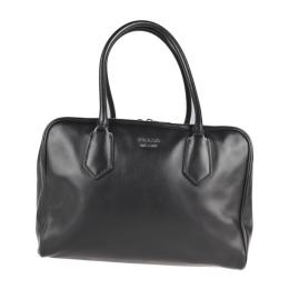 PRADA プラダ ハンドバッグ 1BB009 カーフ ブラック 【本物保証】