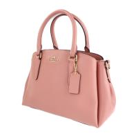 COACH コーチ ハンドバッグ F28977 レザー ピンク 【本物保証】