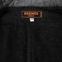 HERMES エルメス ベスト シルク カシミヤ グレー 【本物保証】