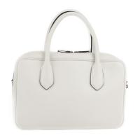 PRADA プラダ ハンドバッグ 1BB049 カーフ BIANCO ホワイト系【本物保証】