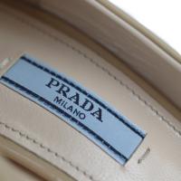 PRADA プラダ パンプス パテントレザー ベージュ系 【本物保証】