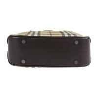 BURBERRY バーバリー ハンドバッグ PVC ベージュ 【本物保証】