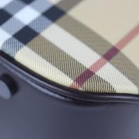 BURBERRY バーバリー ハンドバッグ PVC ベージュ 【本物保証】