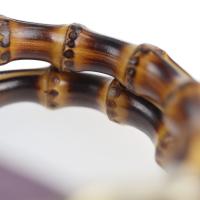 GUCCI グッチ ハンドバッグ 368823 レザー パープル 【本物保証】