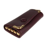 CARTIER カルティエ キーケース レザー ボルドー 【本物保証】