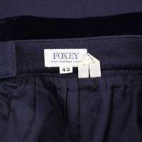 FOXEY NEW YORK フォクシー ニューヨーク スカート ウール ナイロ【本物保証】