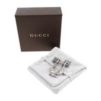 GUCCI グッチ ネックレス 115794 メタル ラインストーン シルバー 【本物保証】