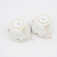 Meissen マイセン 食器 陶磁器 ホワイト ピンク【本物保証】