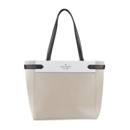 Kate Spade ケイトスペード トートバッグ WKRU7098 レザー ベ【本物保証】