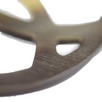 HERMES エルメス その他アクセサリー バッファローホーン ベージュ ブラウ【本物保証】