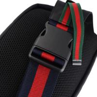 GUCCI グッチ ボディバッグ 477085 ナイロン テクノキャンバス ブラ【本物保証】