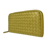 BOTTEGAVENETA ボッテガヴェネタ 長財布 114076 レザー イエ【本物保証】