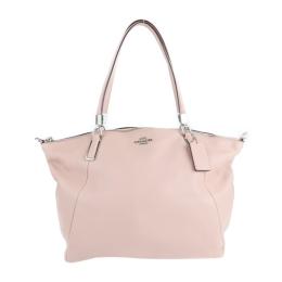 COACH コーチ ショルダーバッグ F34494 レザー ピンク 【本物保証】